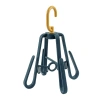 The shoe storage rack is foldable and can be used for outdoor shoe drying. It is a rotating rack for balconies and can be hooked Application Scenario